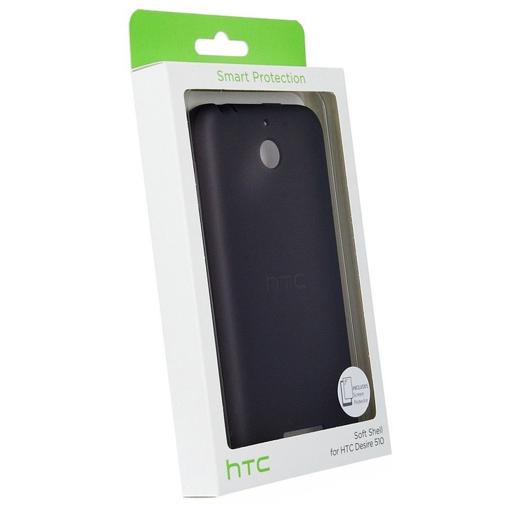 Калъф HTC Desire 510 Soft Shell HC C1010, Прозрачен