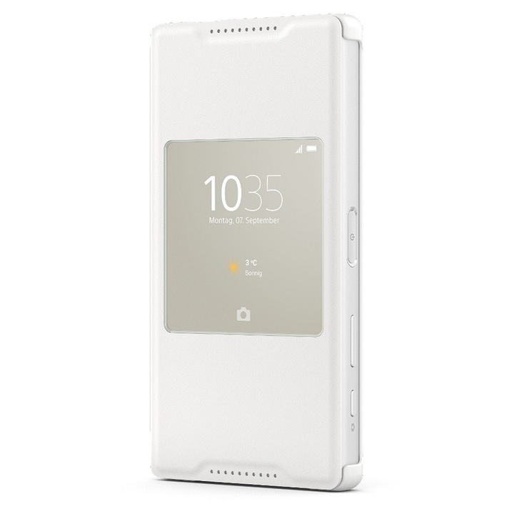Калъф Sony Xperia Z5 Compact Style Cover Window SCR44 , White