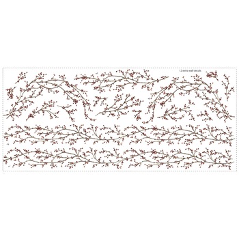 Sticker decorativ BERRY VINE | 1 colita de 45,7 cm x 101,6 cm Sticker decorativ BERRY VINE | 1 colita de 45,7 cm x 101,6 cm