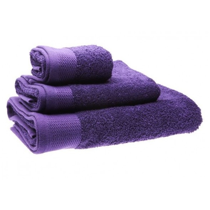 Хавлиена кърпа Cama Mia Т.лилава, 50х90см, 380гр