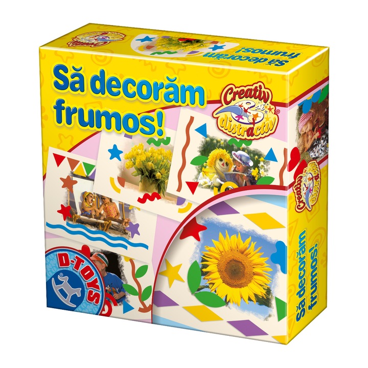 Joc creativ D-Toys, Sa decoram frumos