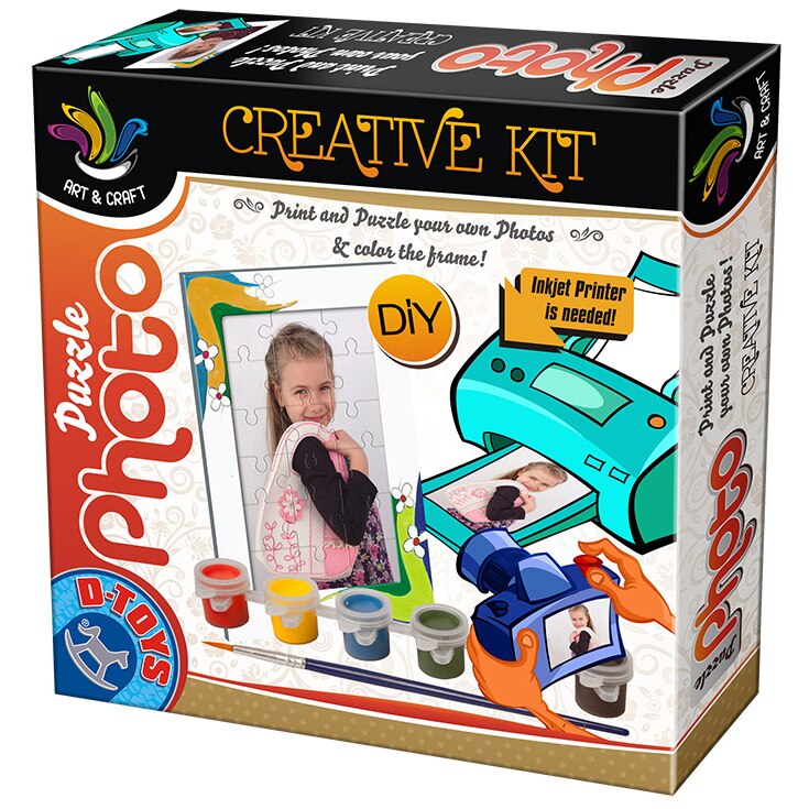 Joc Creativ D-Toys, Photo Puzzle Personalizat