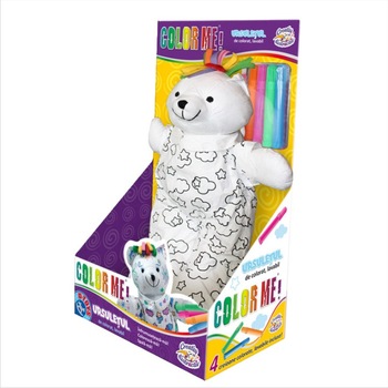 Joc creativ D-Toys, Ursuletul de colorat Joc creativ D-Toys, Ursuletul de colorat