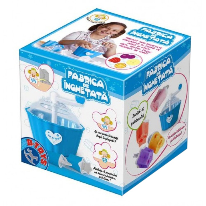 Креативна игра D-Toys, Фабрика за сладолед
