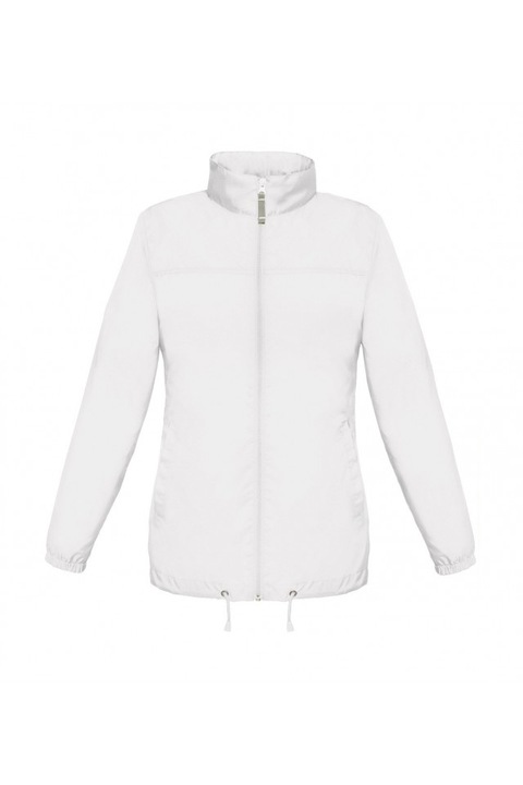 Jacheta windbreaker celia, Alb