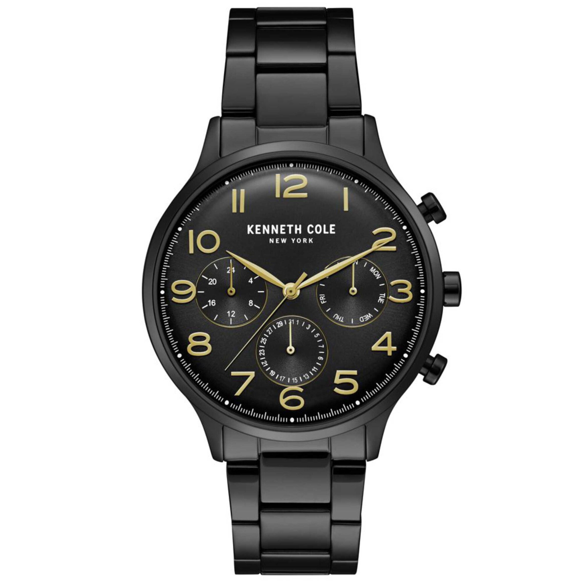 Ceas barbatesc Kenneth Cole NY Dress Sport Matte Black/Rose Gold KC15185001