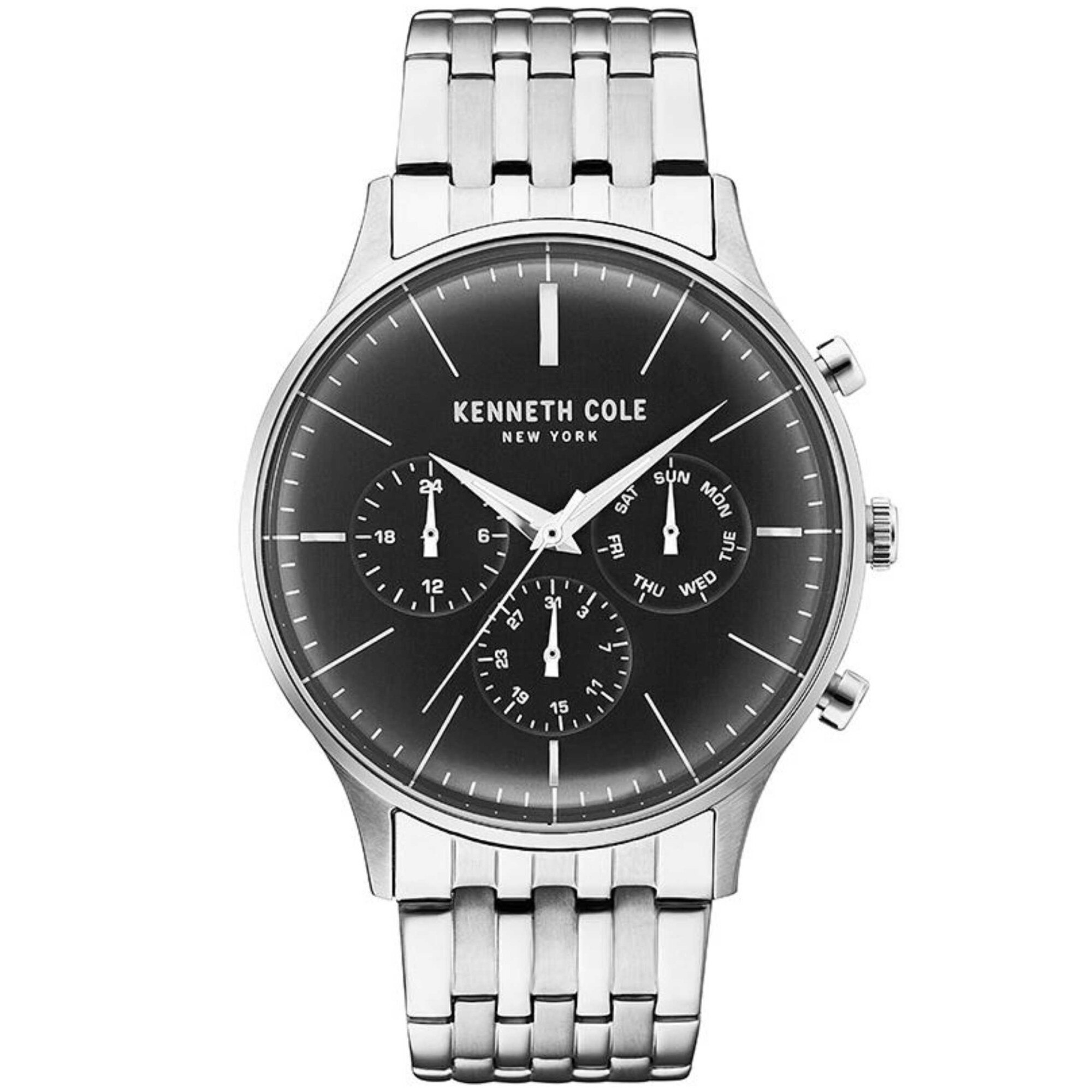 Ceas barbatesc Kenneth Cole NY Dress Sport Silver/Black KC50586001