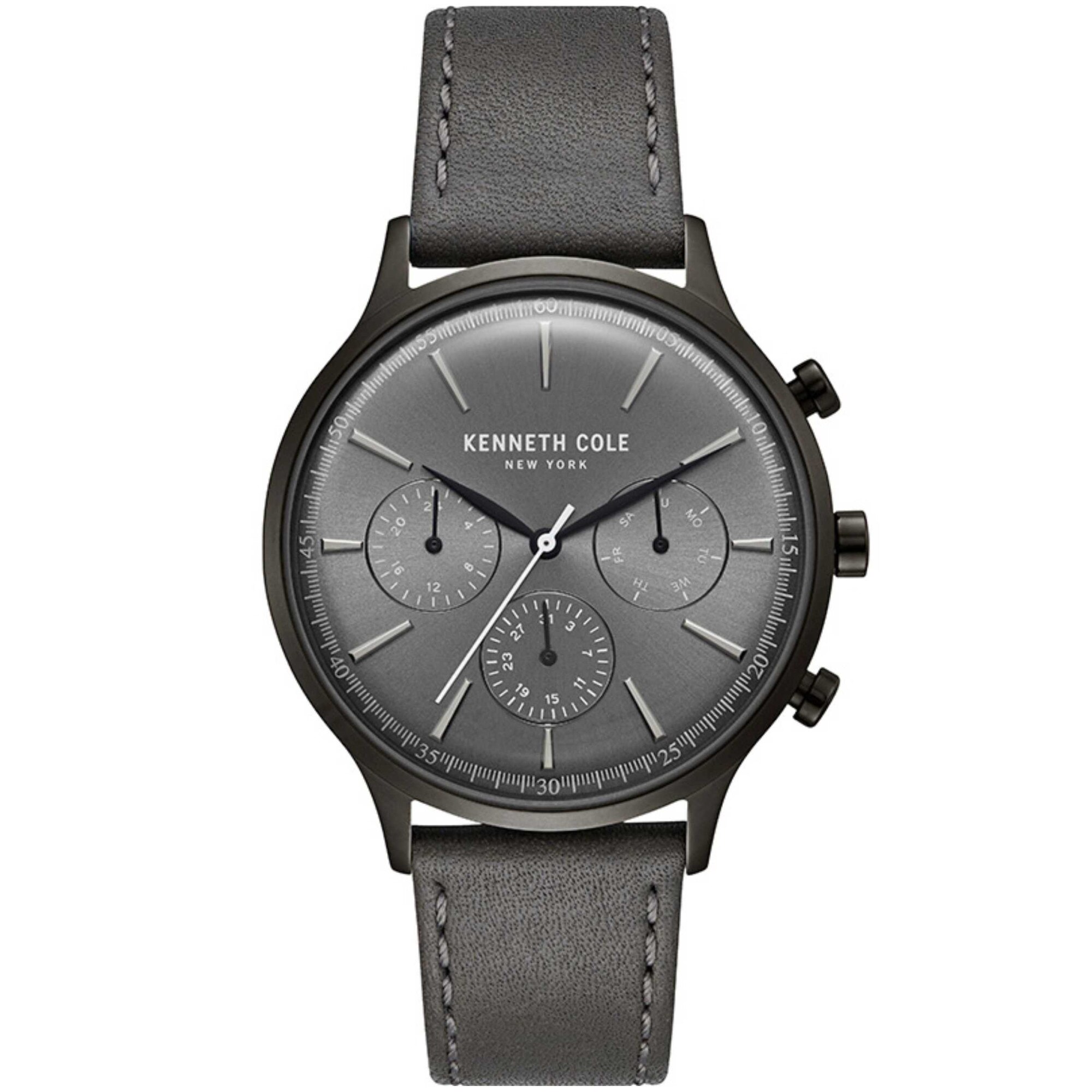 Ceas barbatesc Kenneth Cole NY Dress Sport Dark Grey/Black KC15185004