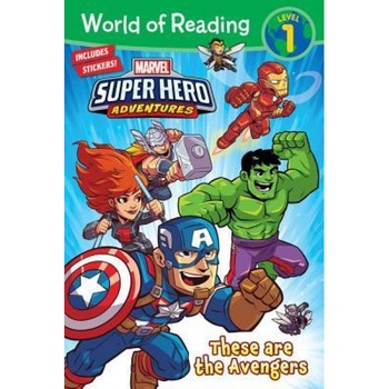 World of Reading Marvel Super Hero Adventures: These Are the Avengers (Level 1), Alexandra C. West (Author) World of Reading Marvel Super Hero Adventures: These Are the Avengers (Level 1), Alexandra C. West (Author)