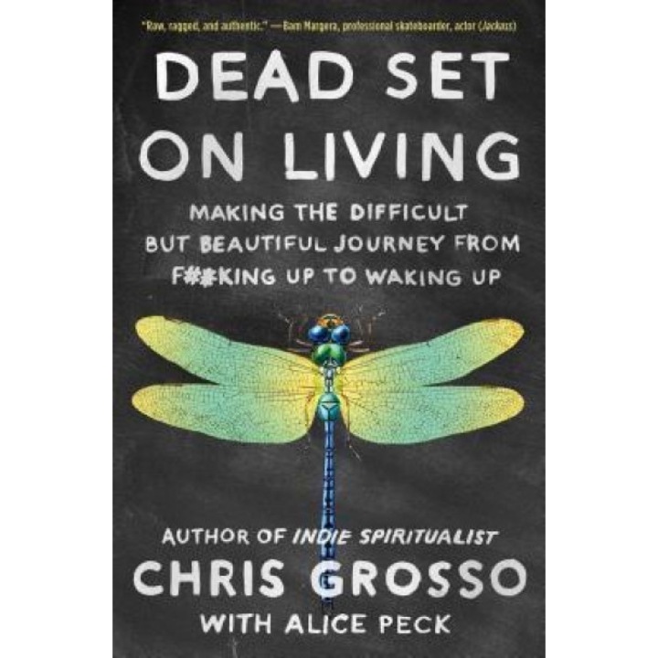 Dead Set on Living: Making the Difficult But Beautiful Journey from F#*king Up to Waking Up, Chris Grosso (Author)