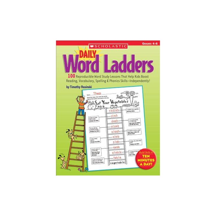 Daily Word Ladders Grades 4-6, Timothy Rasinski