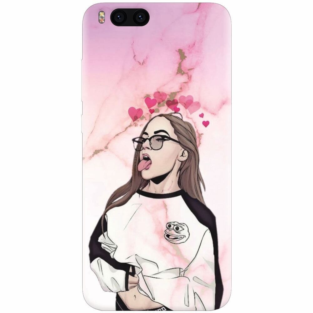 Husa silicon pentru Xiaomi Mi Note 3, Bad Girl