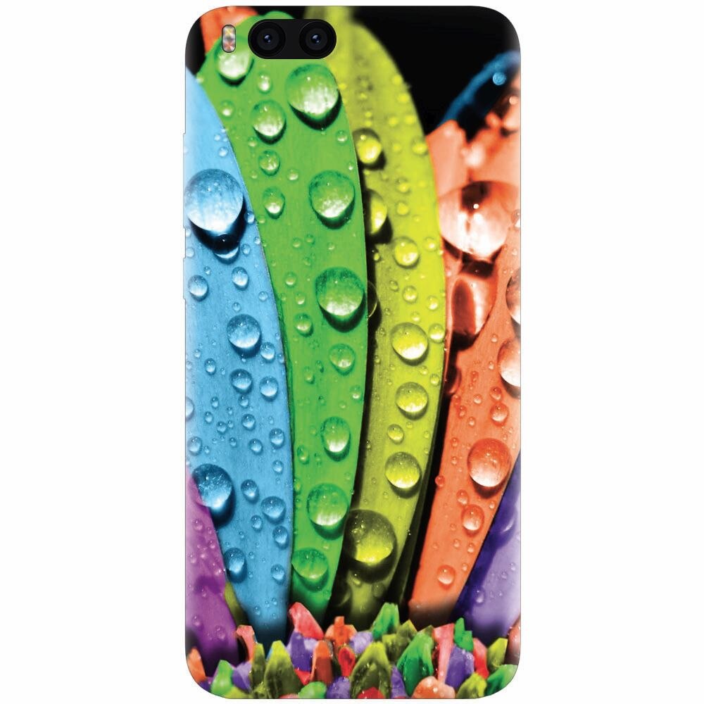 Husa silicon pentru Xiaomi Mi Note 3, Colorful Daisy Petals