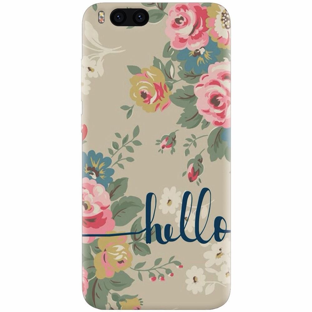 Husa silicon pentru Xiaomi Mi Note 3, Cute Flower Phone