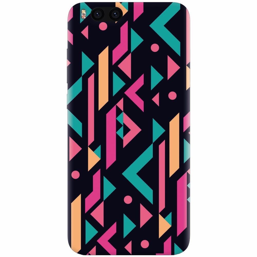 Husa silicon pentru Xiaomi Mi Note 3, Alien Geometrics