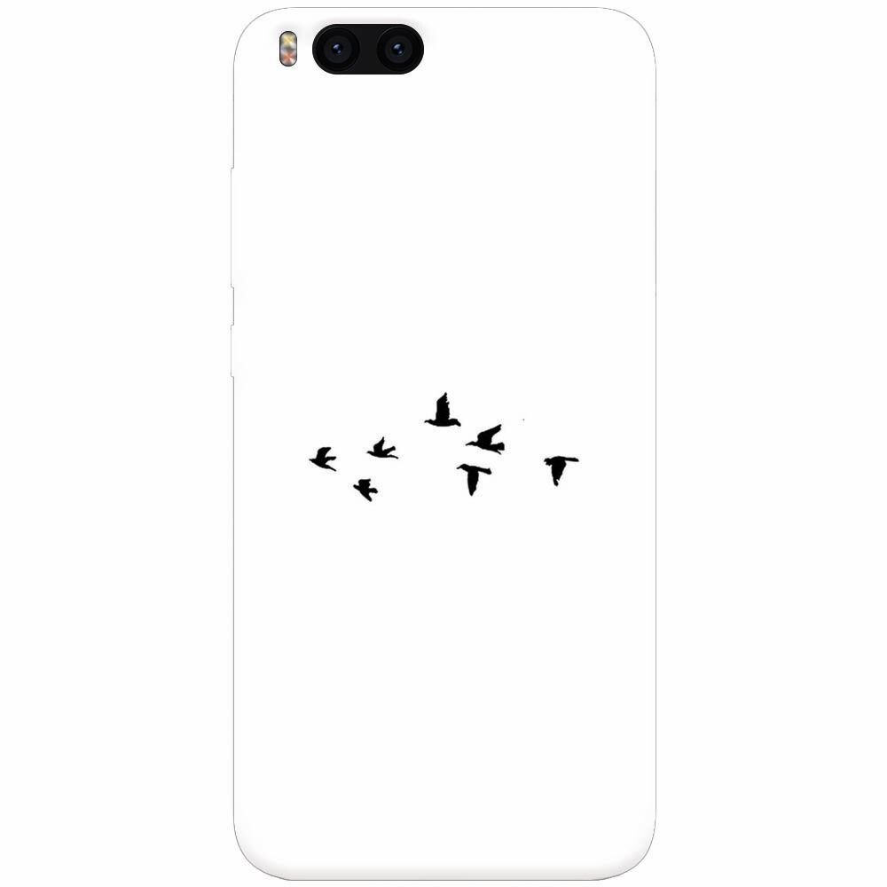 Husa silicon pentru Xiaomi Mi Note 3, Birds