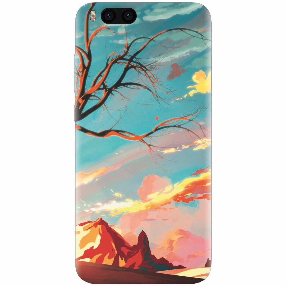 Husa silicon pentru Xiaomi Mi Note 3, Artistic Landscape