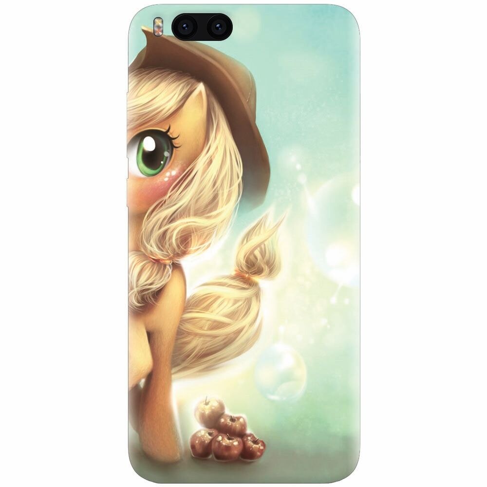 Husa silicon pentru Xiaomi Mi 6, Applejack Pony Cute K