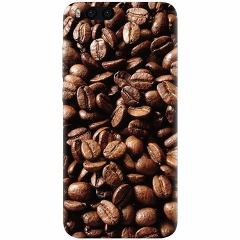 Husa silicon pentru Xiaomi Mi 6, Coffee Beans Husa silicon pentru Xiaomi Mi 6, Coffee Beans