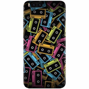 Husa silicon pentru Xiaomi Mi 6, Audio Cassette Color Vector Husa silicon pentru Xiaomi Mi 6, Audio Cassette Color Vector