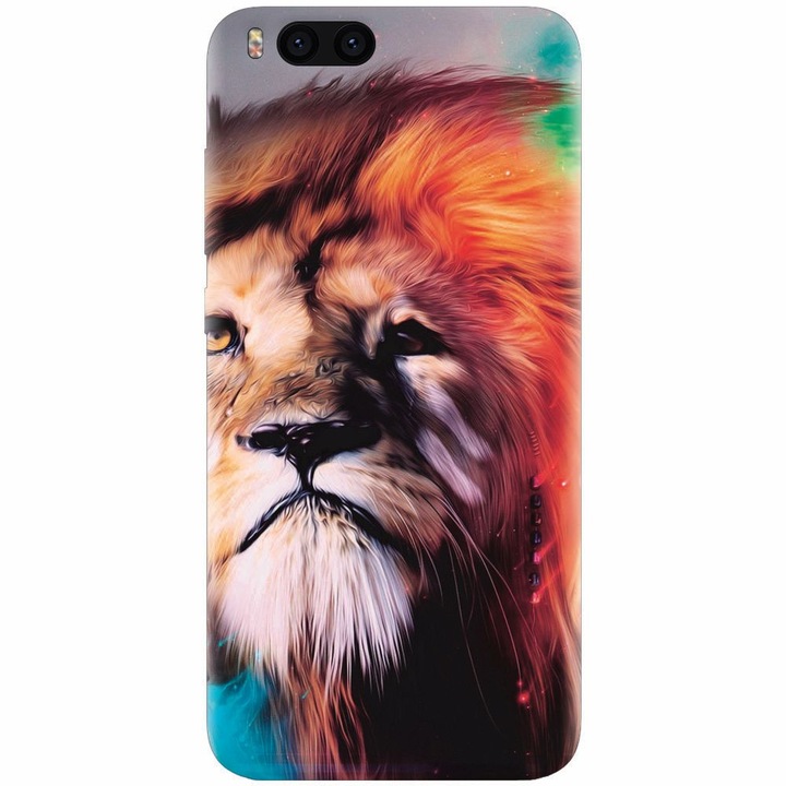 Силиконов кейс за Xiaomi Mi Note 3, Awesome Art Of Lion