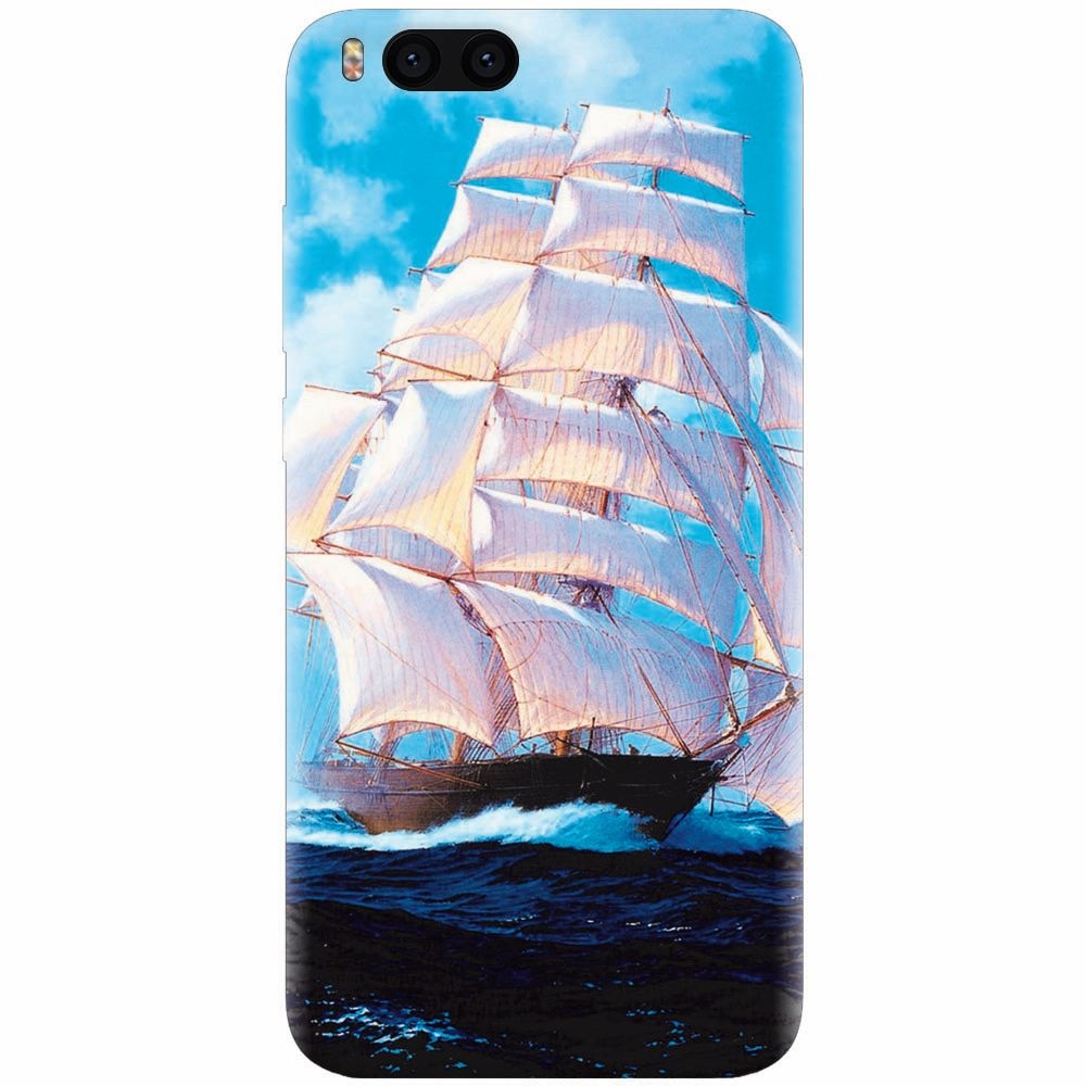 Husa silicon pentru Xiaomi Mi Note 3, Attractive Art Of Ships