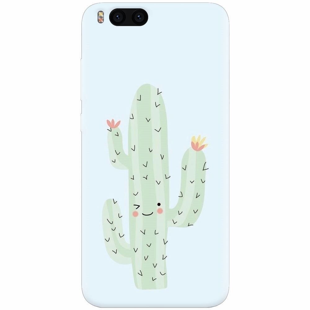 Husa silicon pentru Xiaomi Mi Note 3, Cactus