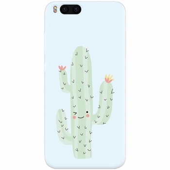 Husa silicon pentru Xiaomi Mi 6, Cactus Husa silicon pentru Xiaomi Mi 6, Cactus
