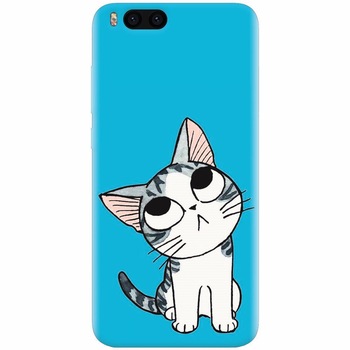 Husa silicon pentru Xiaomi Mi 6, Cat Lovely Cartoon Husa silicon pentru Xiaomi Mi 6, Cat Lovely Cartoon