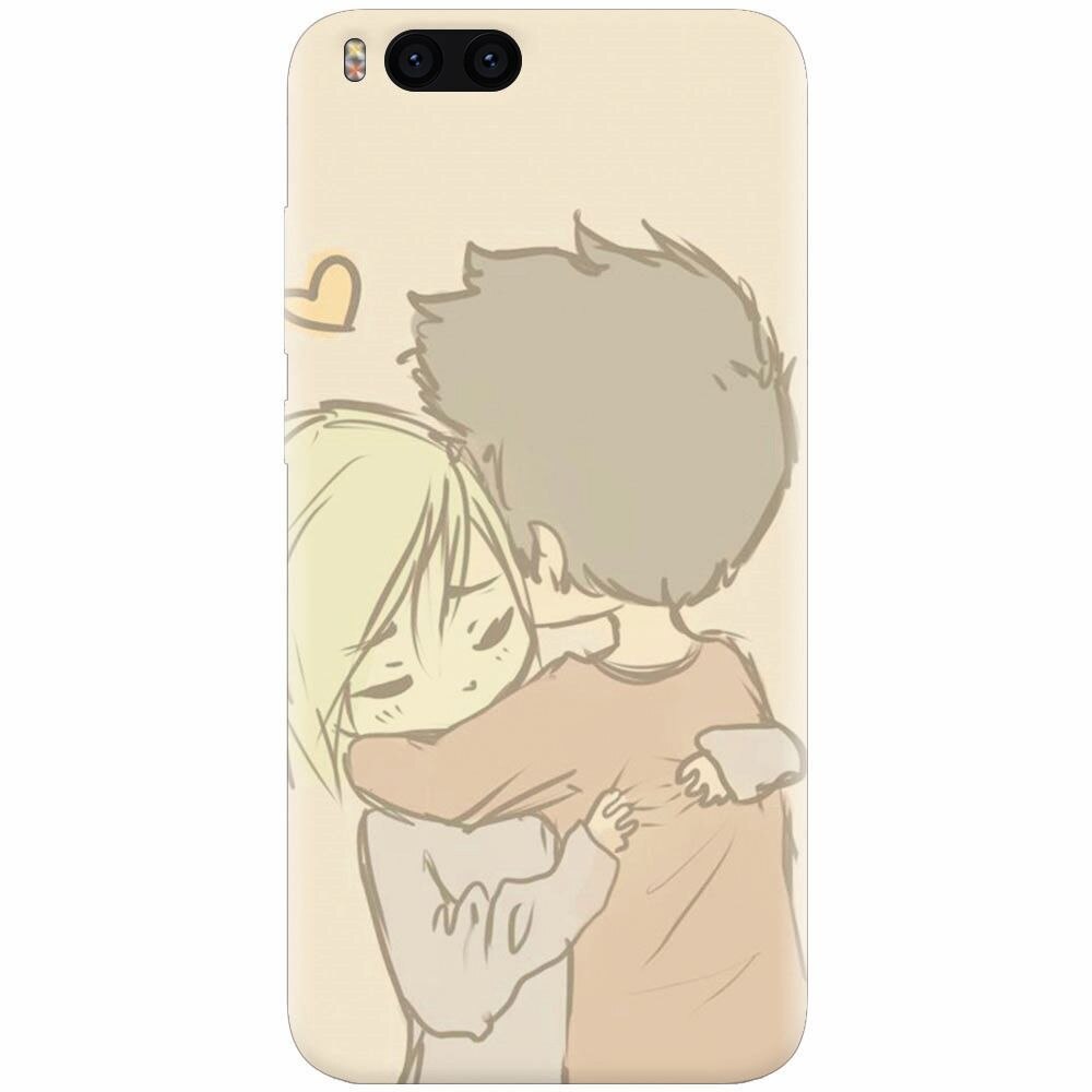 Husa silicon pentru Xiaomi Mi Note 3, Couple Hug
