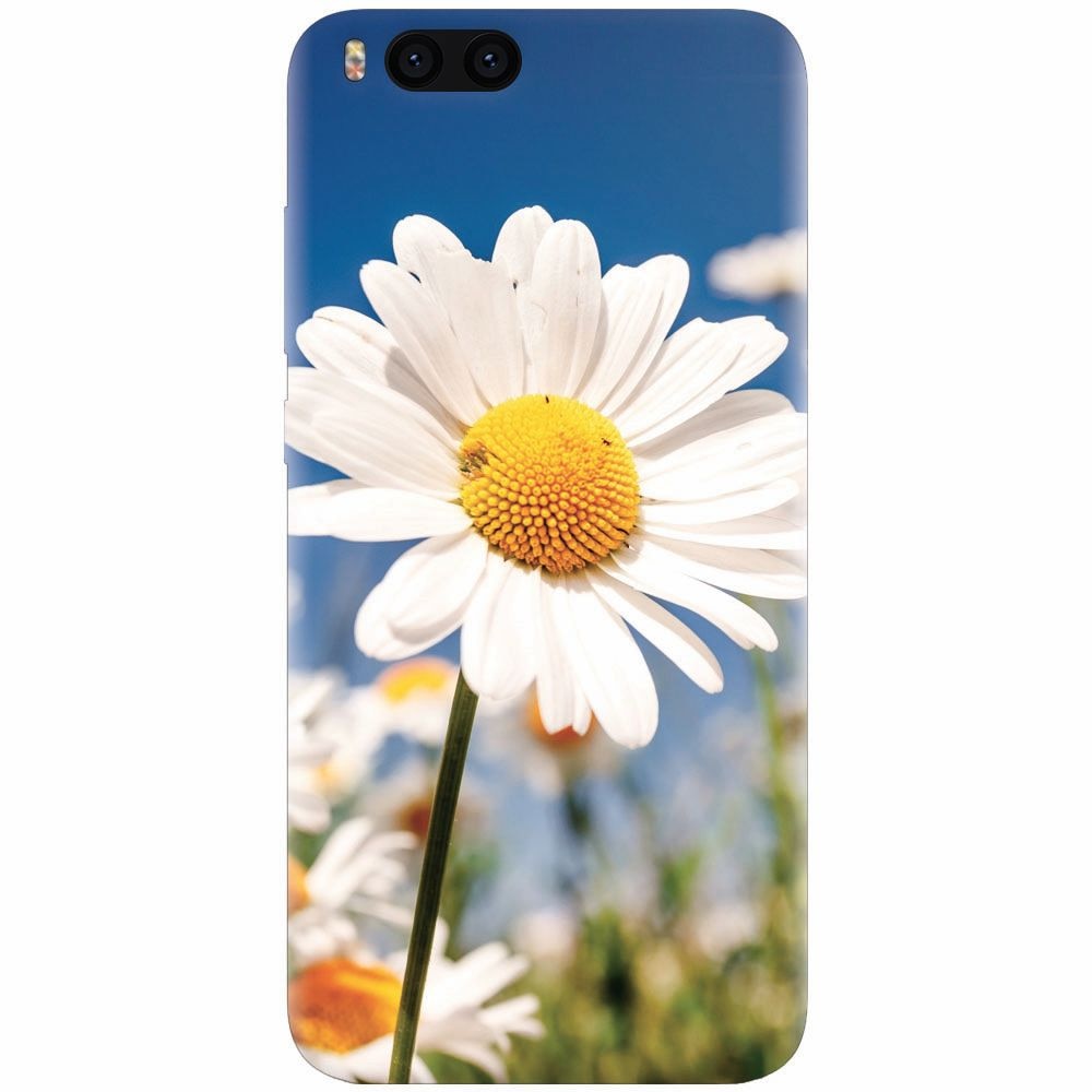 Husa silicon pentru Xiaomi Mi Note 3, Daisies Field Flowers