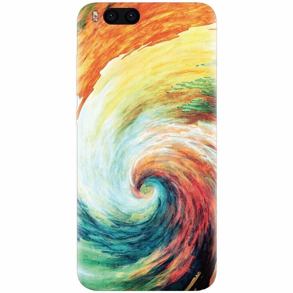 Husa silicon pentru Xiaomi Mi Note 3, Big Wave Painting