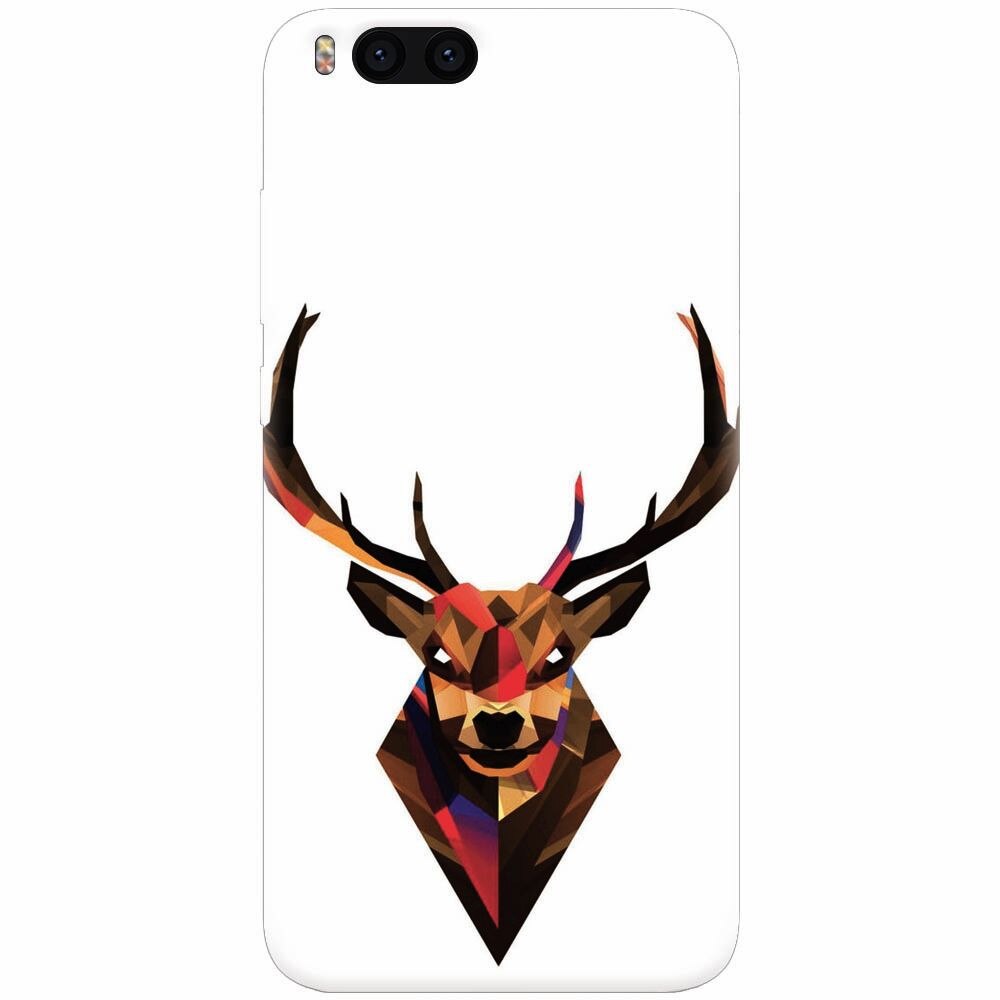 Husa silicon pentru Xiaomi Mi 6, Geometric Tibetan Antelope