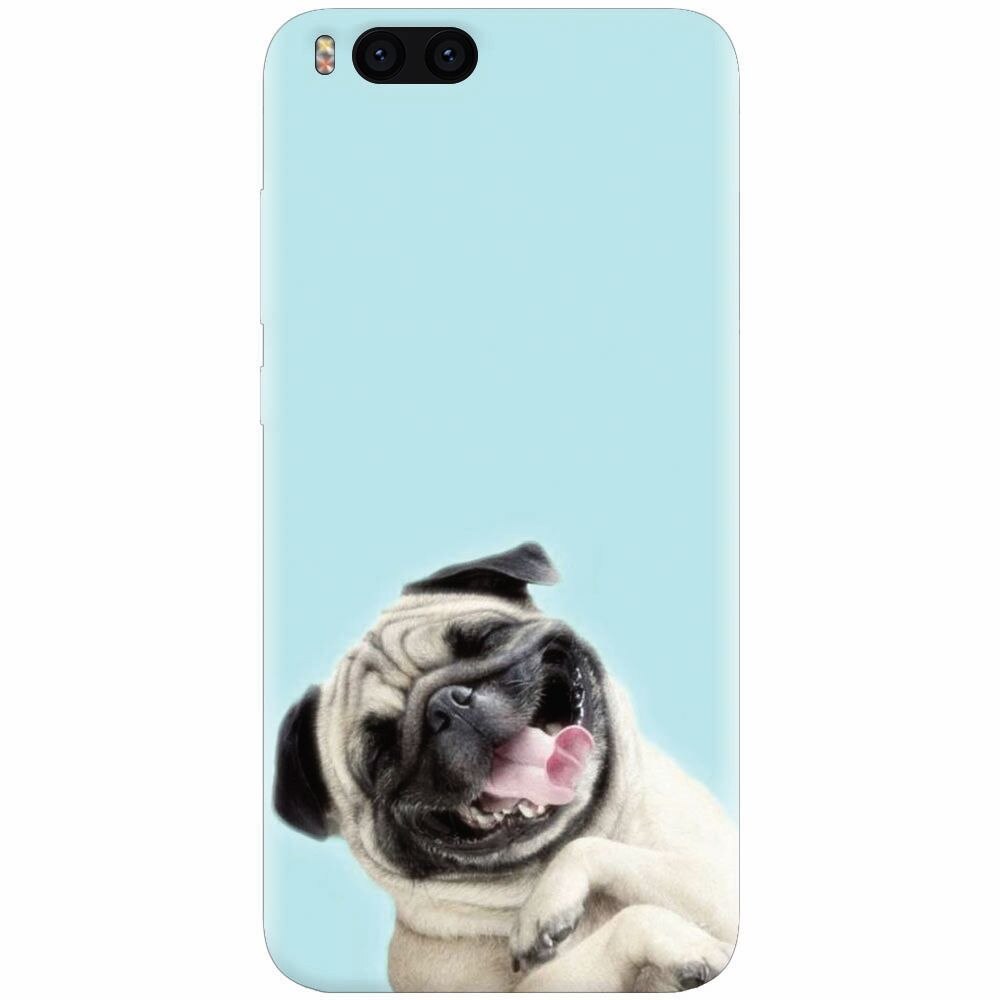 Husa silicon pentru Xiaomi Mi 6, Happy Dog