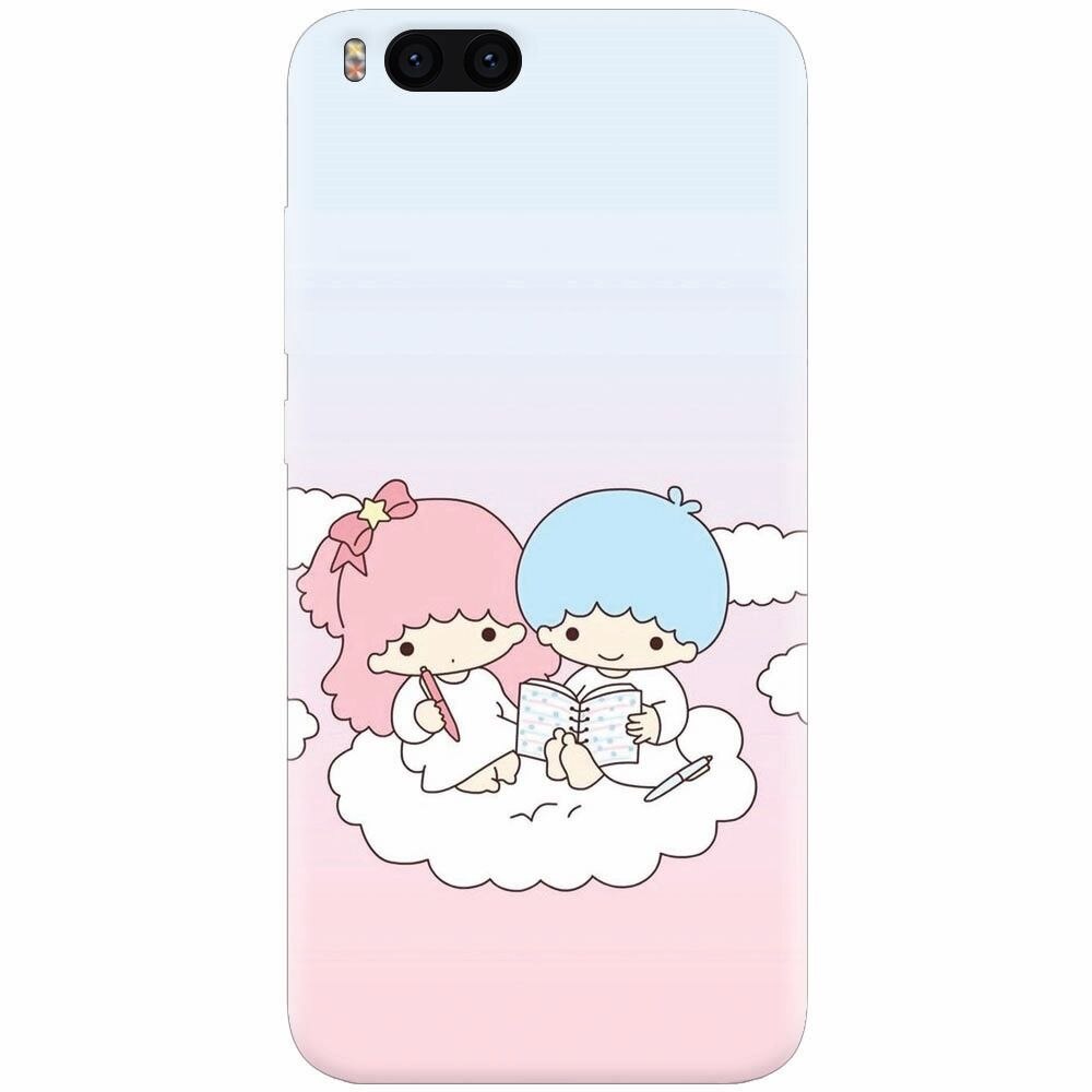 Husa silicon pentru Xiaomi Mi 6, Little Twins On Cloud