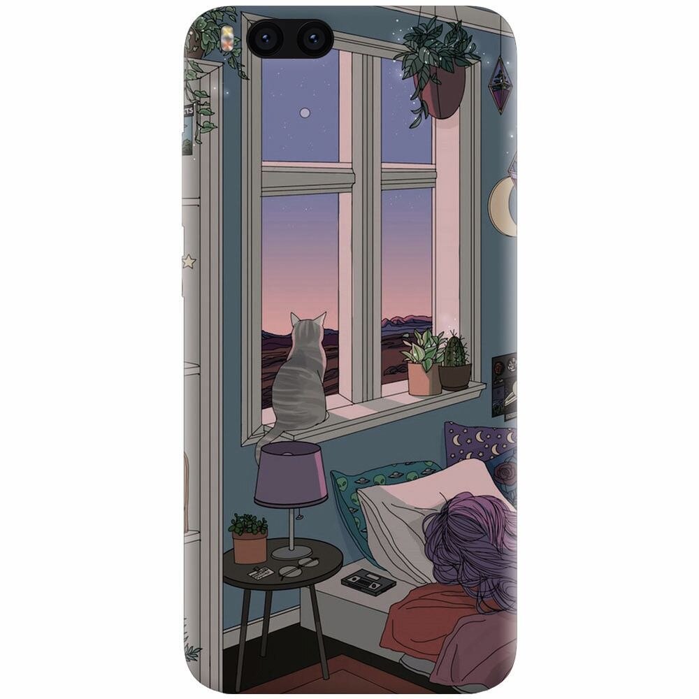 Husa silicon pentru Xiaomi Mi Note 3, Girl Room