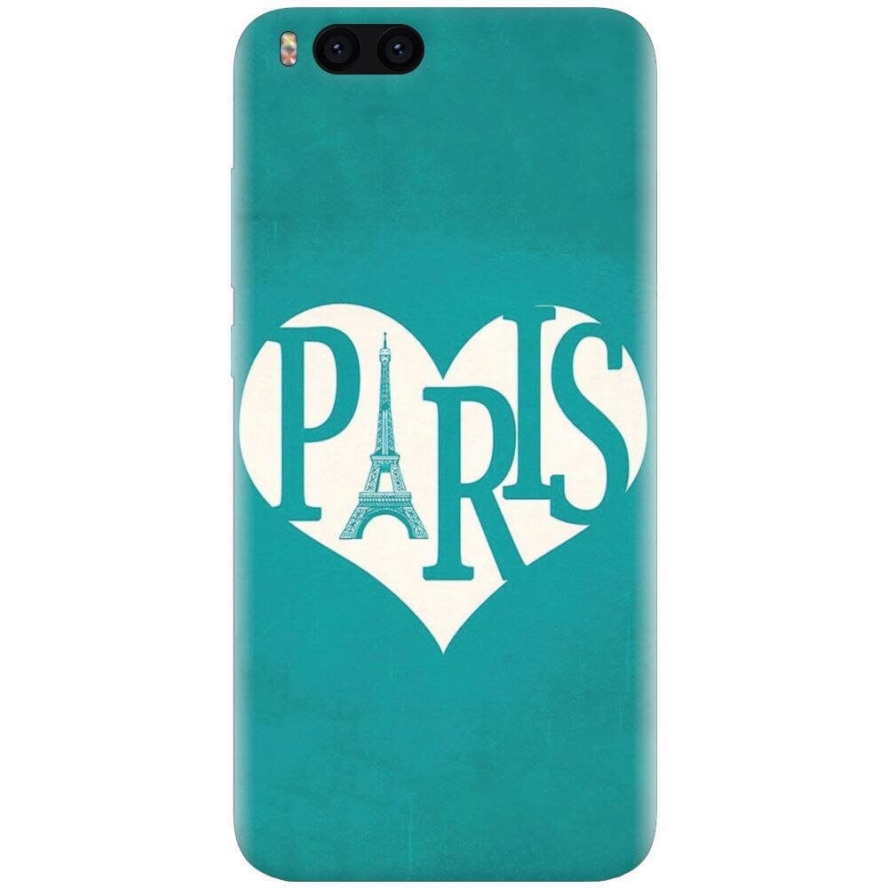 Husa silicon pentru Xiaomi Mi 6, I Love Paris