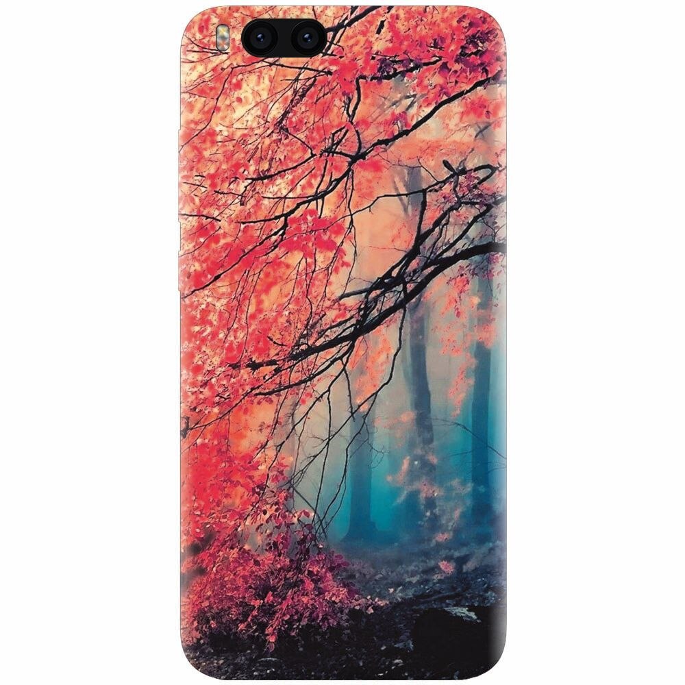 Husa silicon pentru Xiaomi Mi 6, Morning Fog Inest Nature