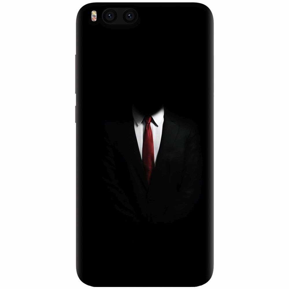 Husa silicon pentru Xiaomi Mi Note 3, Mystery Man In Suit