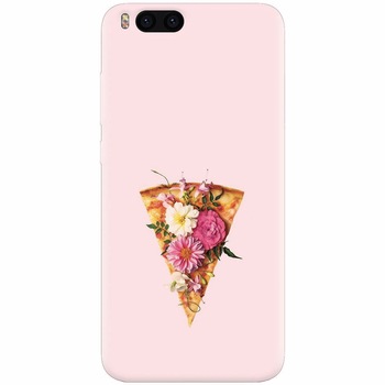 Husa silicon pentru Xiaomi Mi Note 3, Flower Pizza Husa silicon pentru Xiaomi Mi Note 3, Flower Pizza