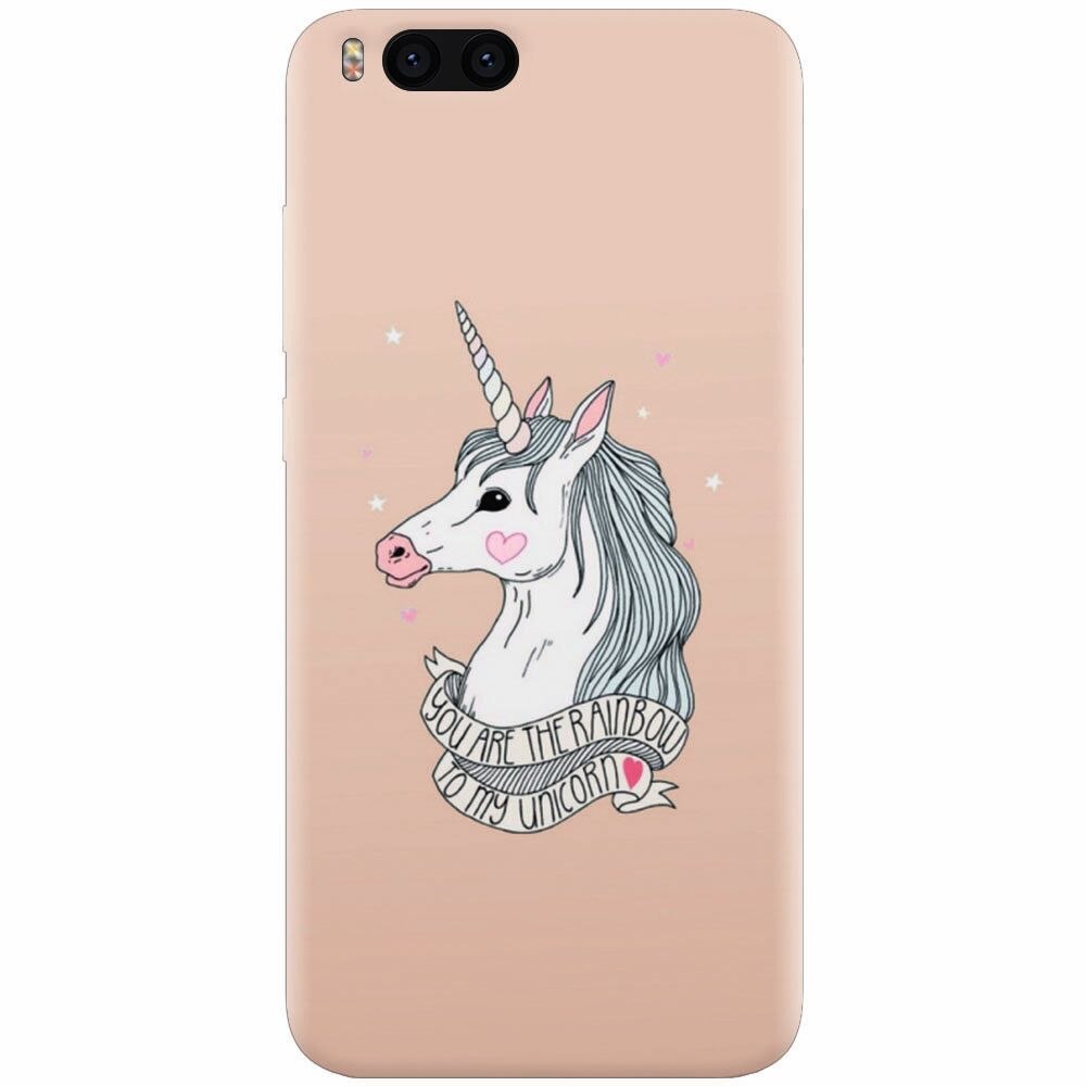 Husa silicon pentru Xiaomi Mi Note 3, Cute Rose Gold