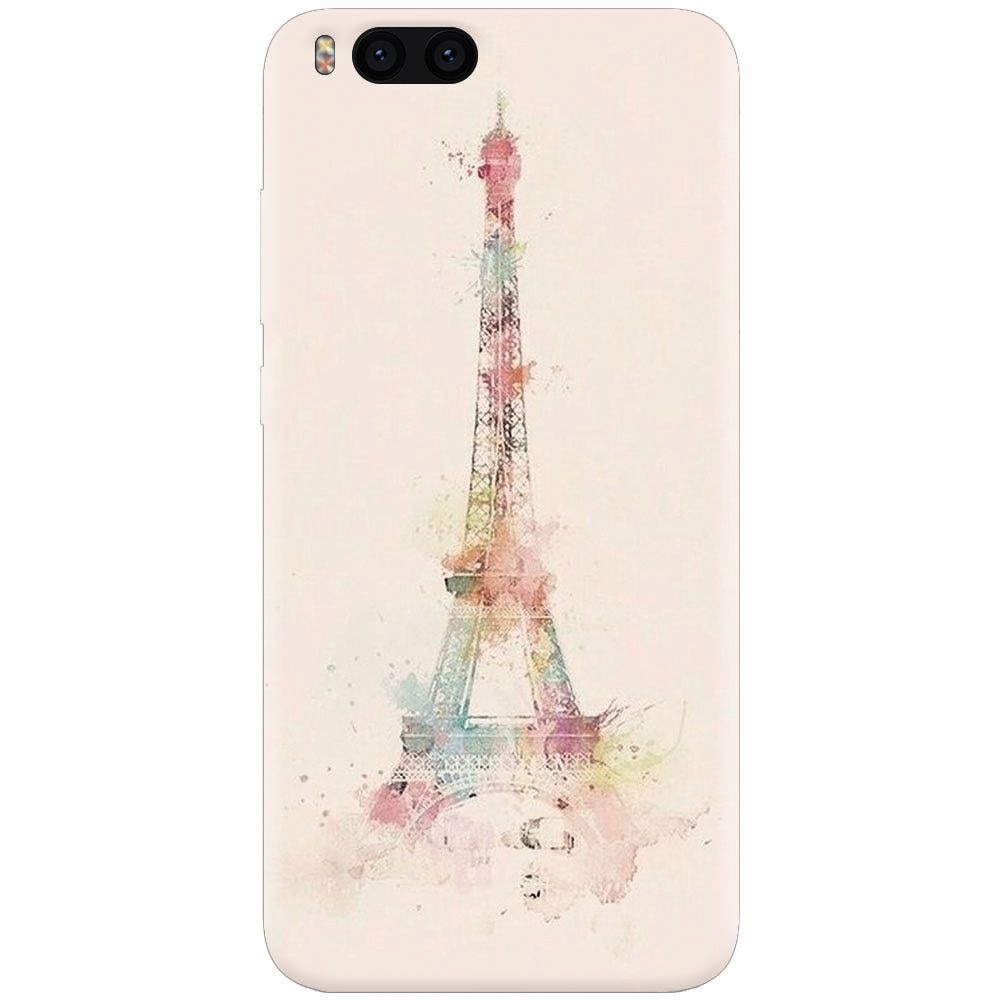 Husa silicon pentru Xiaomi Mi Note 3, Eiffel Tower 001