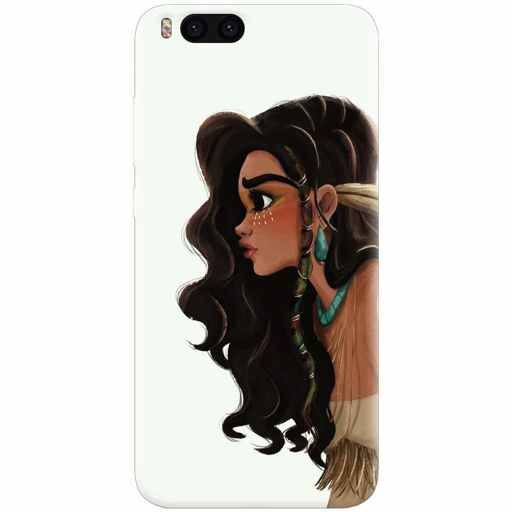 Husa silicon pentru Xiaomi Mi 6, Indian Girl