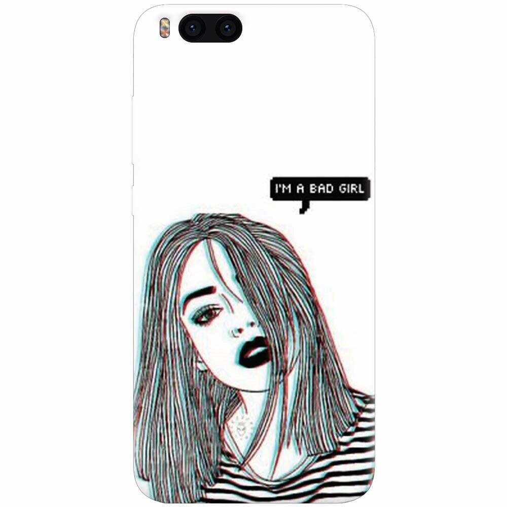 Husa silicon pentru Xiaomi Mi 6, Im A Bad Girl