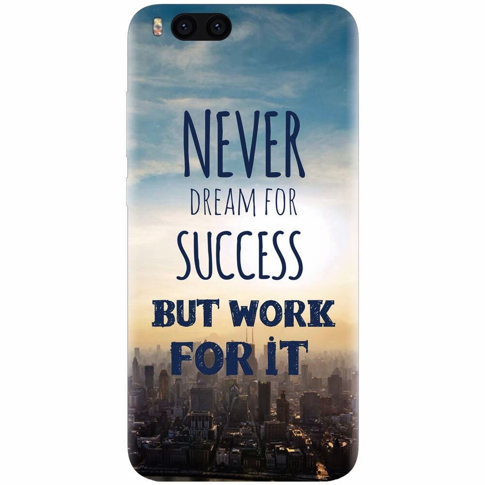 Husa silicon pentru Xiaomi Mi Note 3, Never Dream