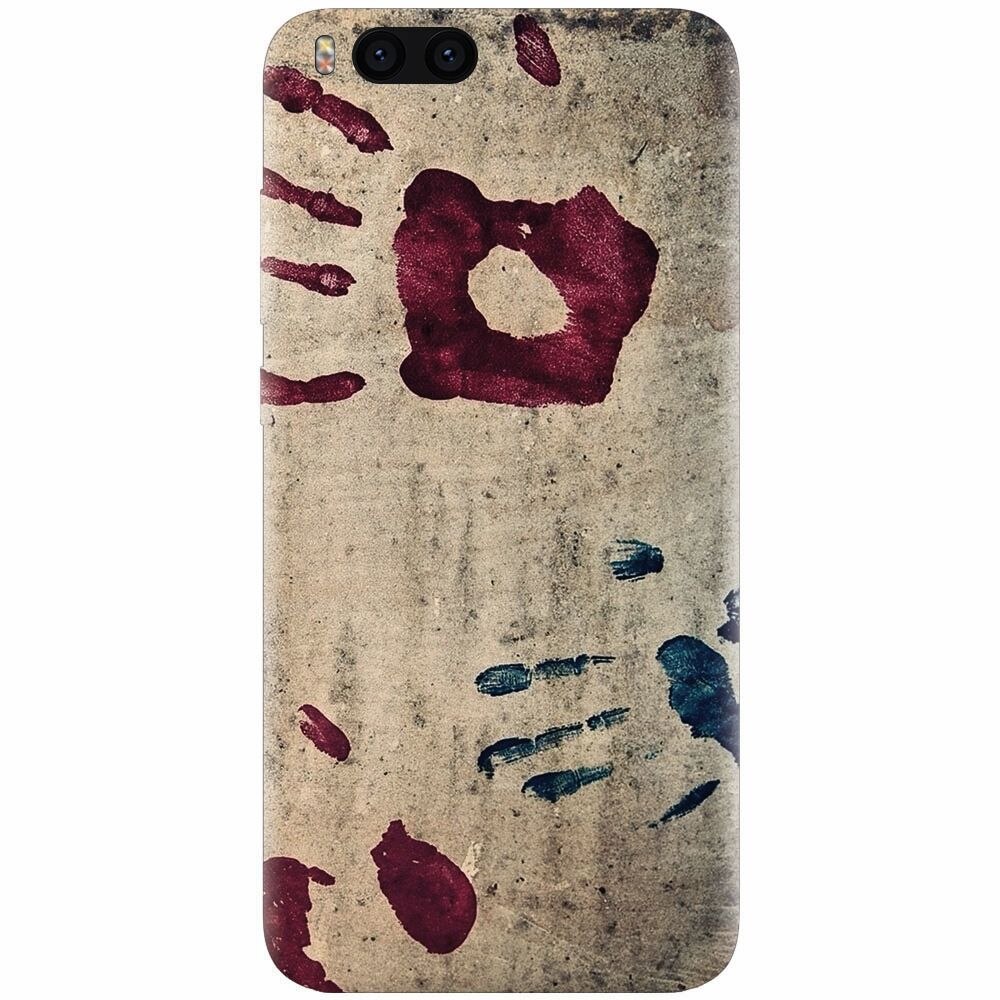 Husa silicon pentru Xiaomi Mi 6, Handprints