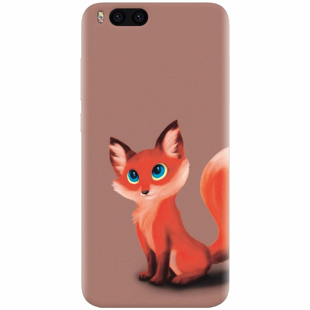 Husa silicon pentru Xiaomi Mi Note 3, Fox Cartoon Animal And