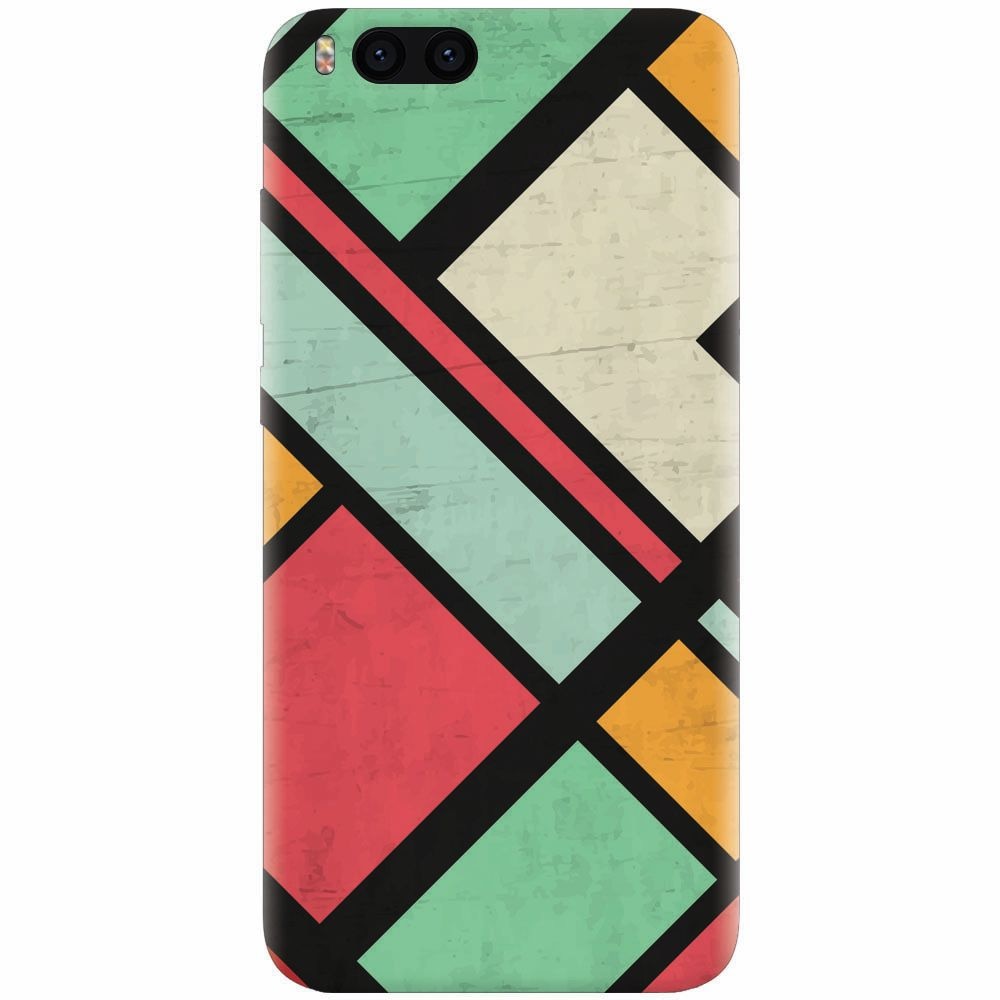 Husa silicon pentru Xiaomi Mi Note 3, Retro Grunge