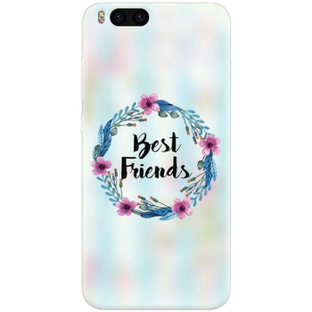 Husa silicon pentru Xiaomi Mi 6, Best Friends 001 Husa silicon pentru Xiaomi Mi 6, Best Friends 001