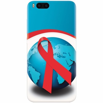 Husa silicon pentru Xiaomi Mi 6, World Aids Day Husa silicon pentru Xiaomi Mi 6, World Aids Day